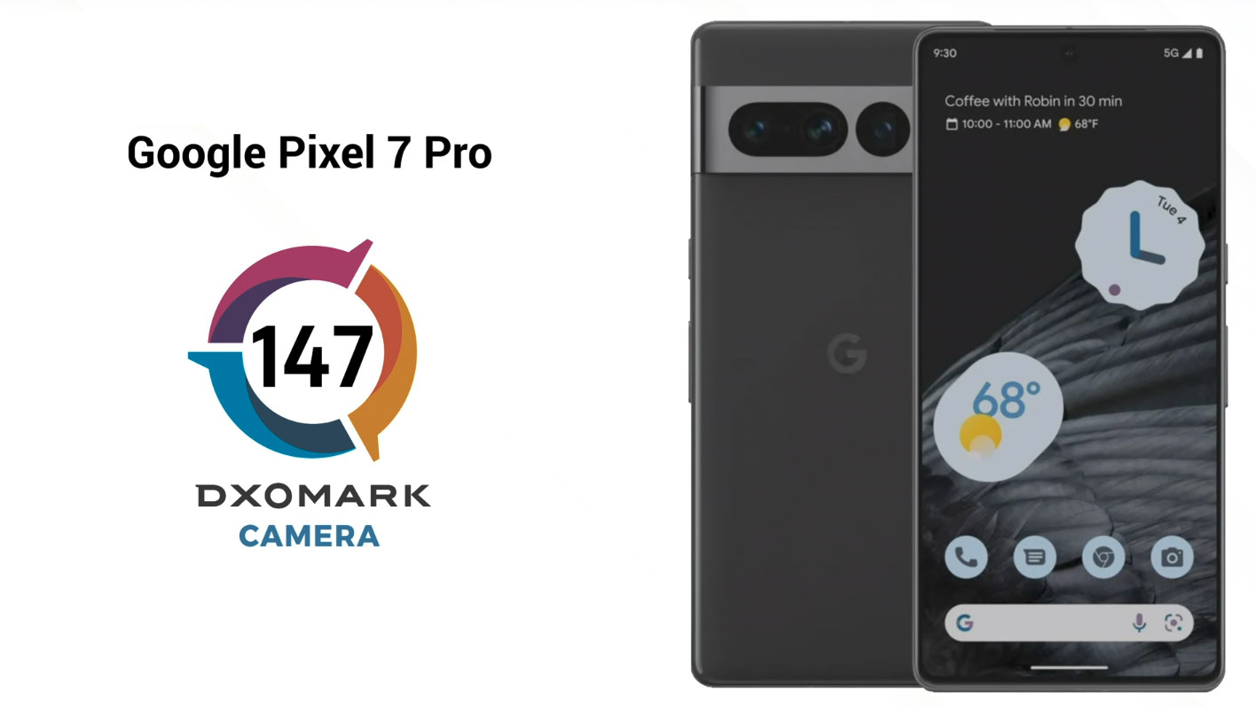 Pixel 7 Pro оглави класацията на DXOMARK