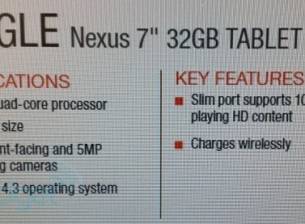 Новият Nexus 7 ще поддържа безжично зареждане