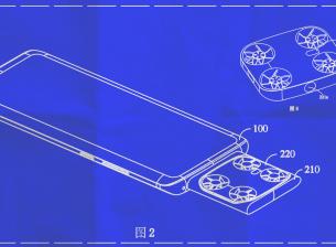vivo патентова смартфон с камера дрон