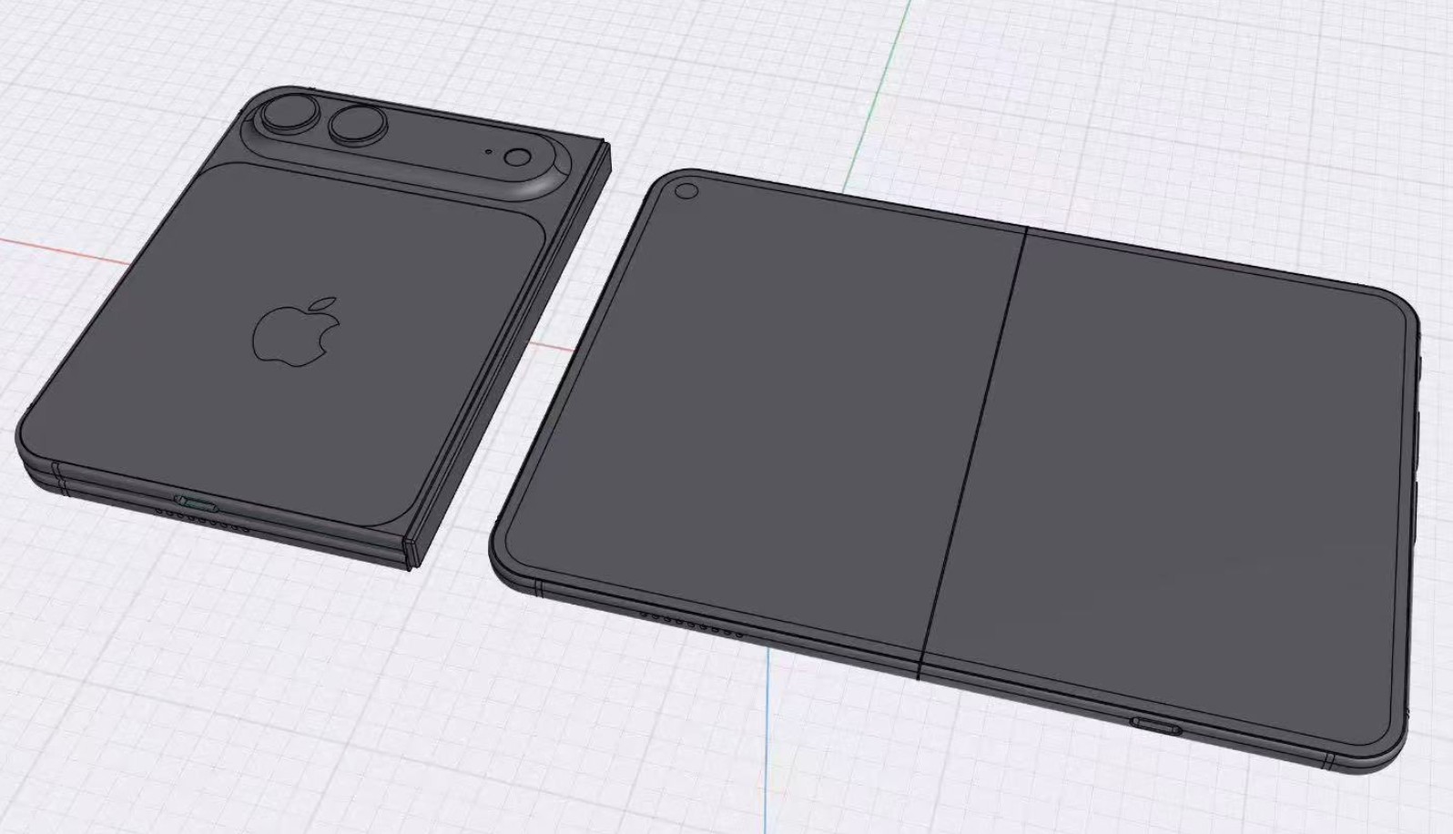 iphone fold cad