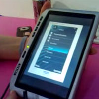 Демо на новия сензорен интерфейс на Symbian