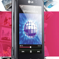 LG KM555e Clubby за Русия