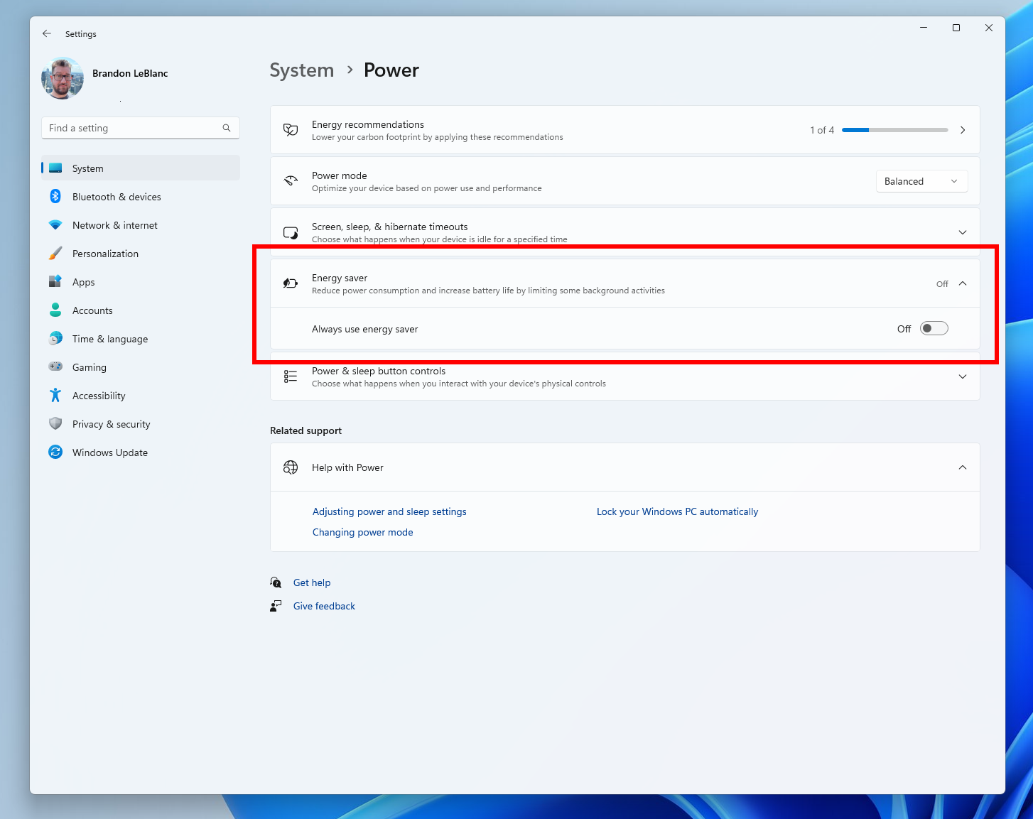 Windows 11 ще се сдобие с нов режим за пестене на енергия