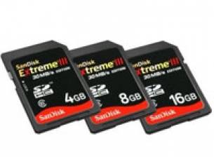 SanDisk представи по-бързи SDHC карти