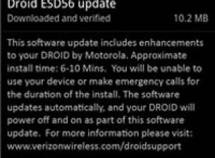 Verizon е готов със софтуерния ъпдейт за Motorola DROID
