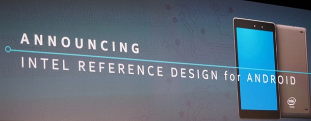 Intel работи по референтен дизайн за таблети с Android