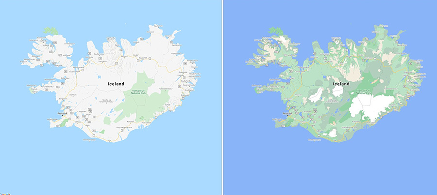 Картите в Google Maps стават по-детайлни