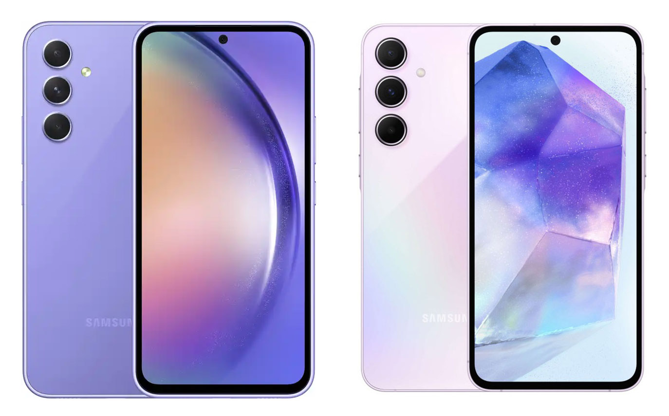 Samsung Galaxy A55 5G и A54 5G, как се промени линията?