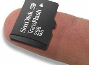 256MB TransFlash от SanDisk