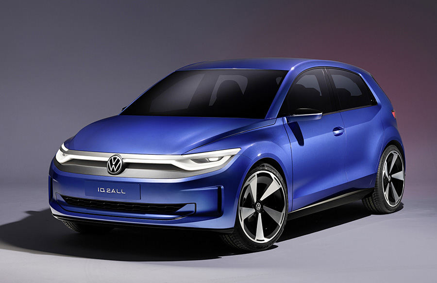 Електрическият автомобил VW ID.2all ще струва под 25 000 евро