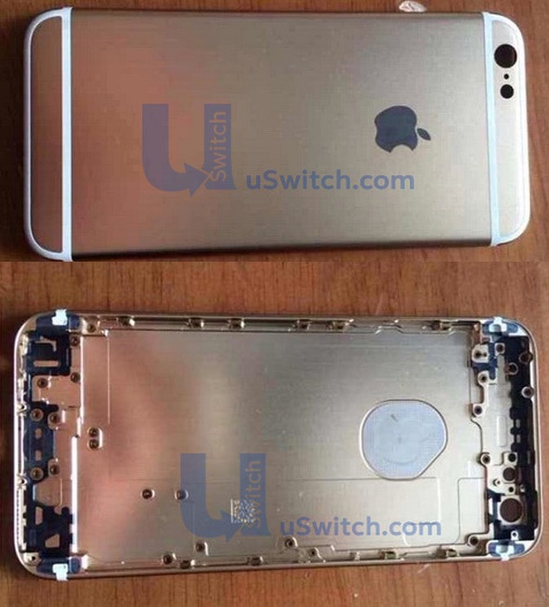 Нова снимка на задния панел на iPhone 6