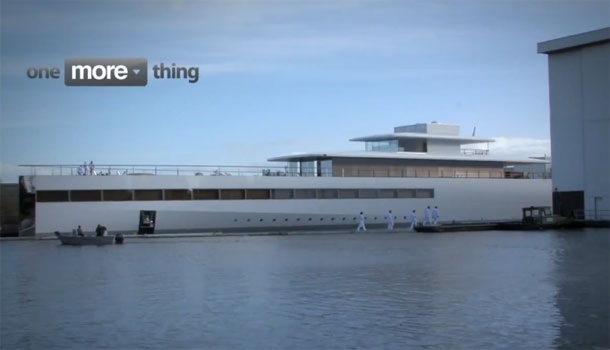 Яхтата на Стив Джобс свободна да напусне Амстердам