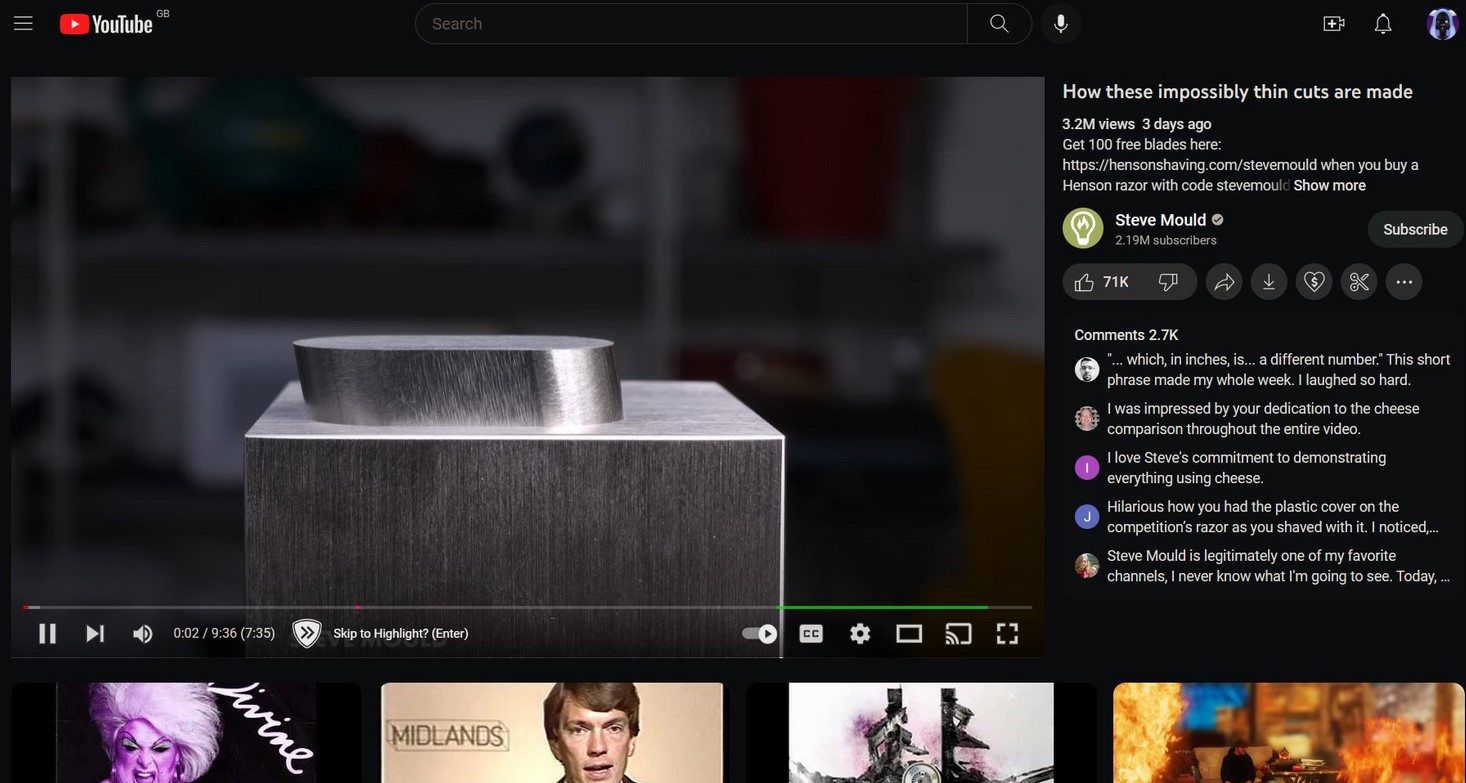 YouTube тества нов дизайн за уеб