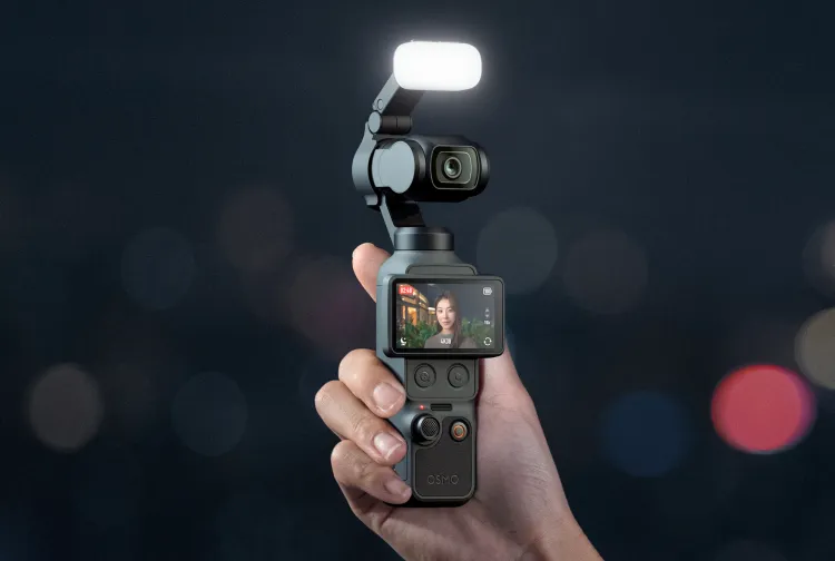DJI Osmo Pocket 4 има вградена памет и снима по-добре