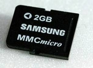 2GB MMCmicro от Samsung