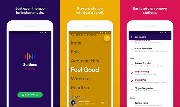 Spotify тества ново приложение за слушане на плейлисти