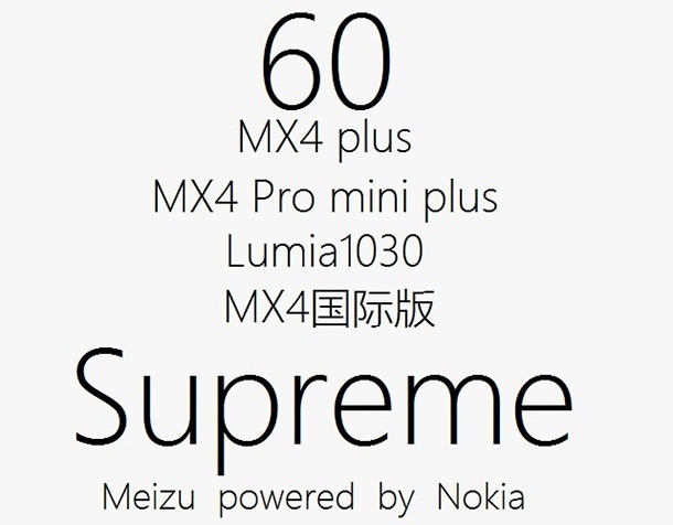 Слух: Nokia ще партнира на Meizu в модела MX4 Supreme