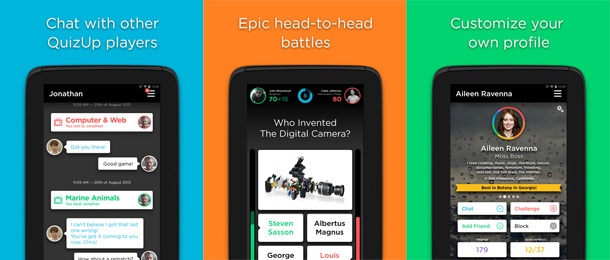 Популярната игра QuizUp с версия за Android