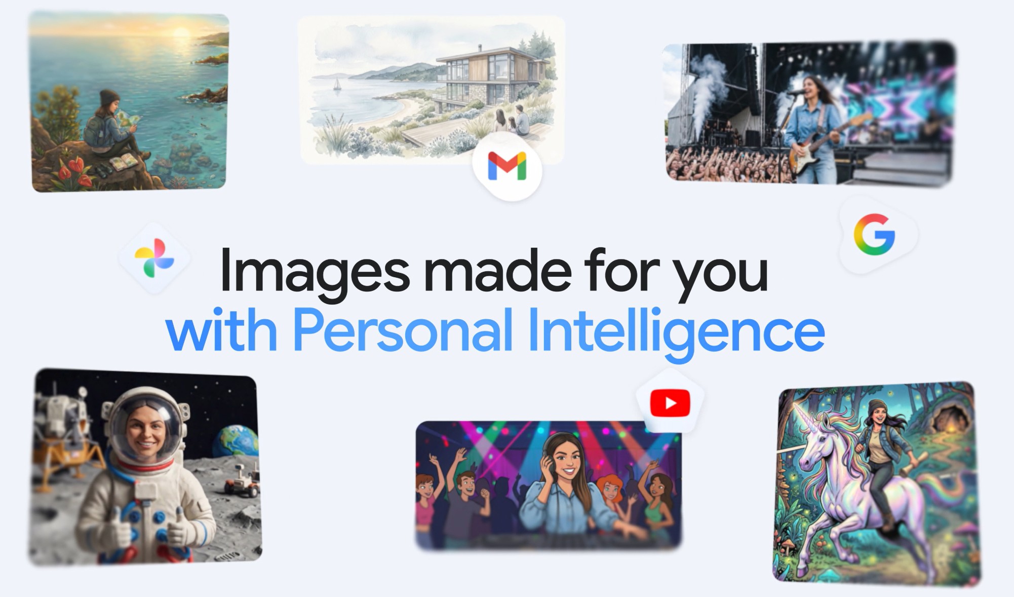 Gemini вече „познава“ съдържанието ви и го превръща в изображения