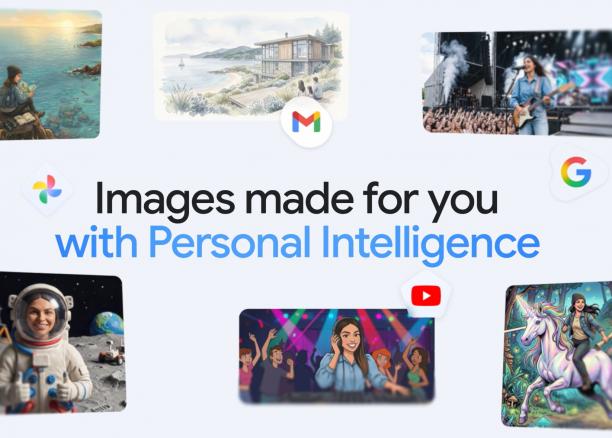 Gemini вече „познава“ съдържанието ви и го превръща в изображения