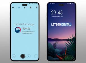 LG с нов патент за смартфон с отвор в екрана за предната камера