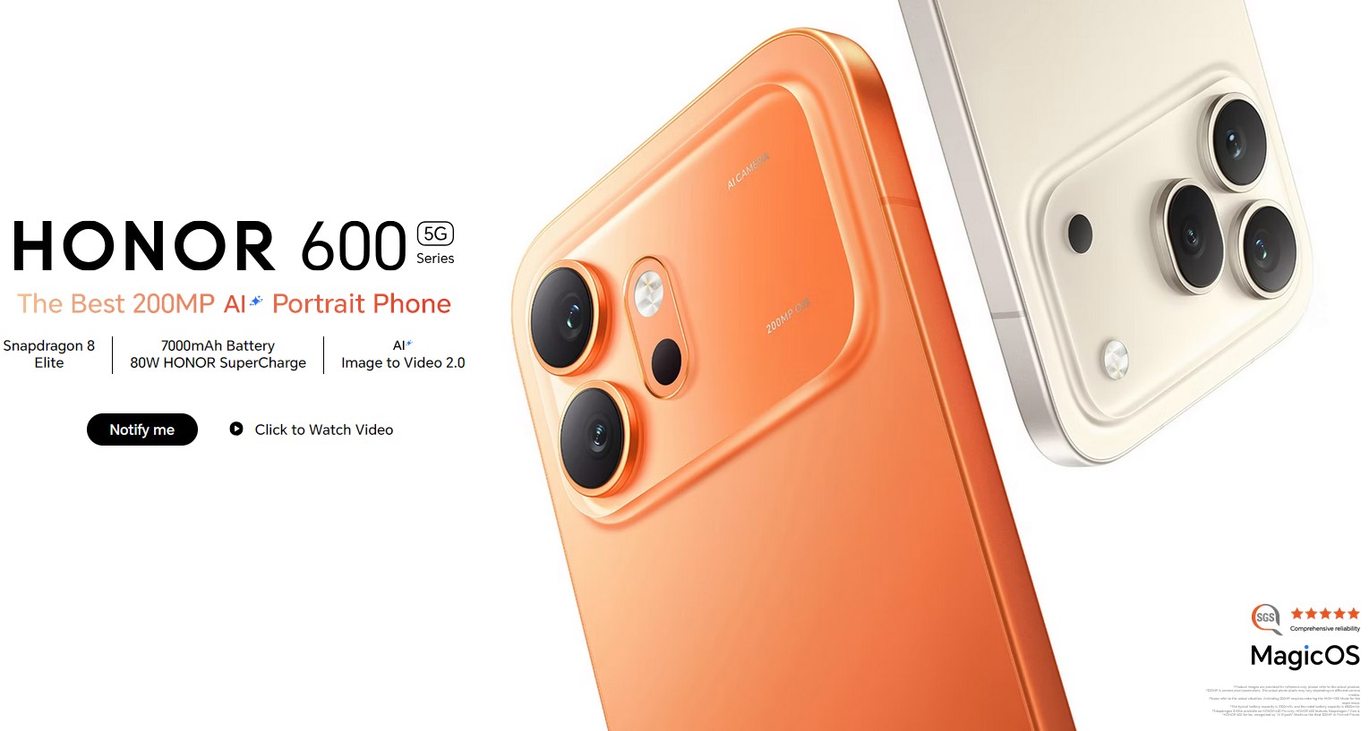 Разкриха официални детайли за Honor 600 и 600 Pro преди премиерата