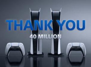 Продажбите на PlayStation 5 надхвърлиха 40 милиона броя