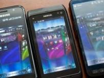 Демонстрация на SPB Mobile Shell 5.0 върху Samsung Galaxy S, Nokia N8 и HTC HD2
