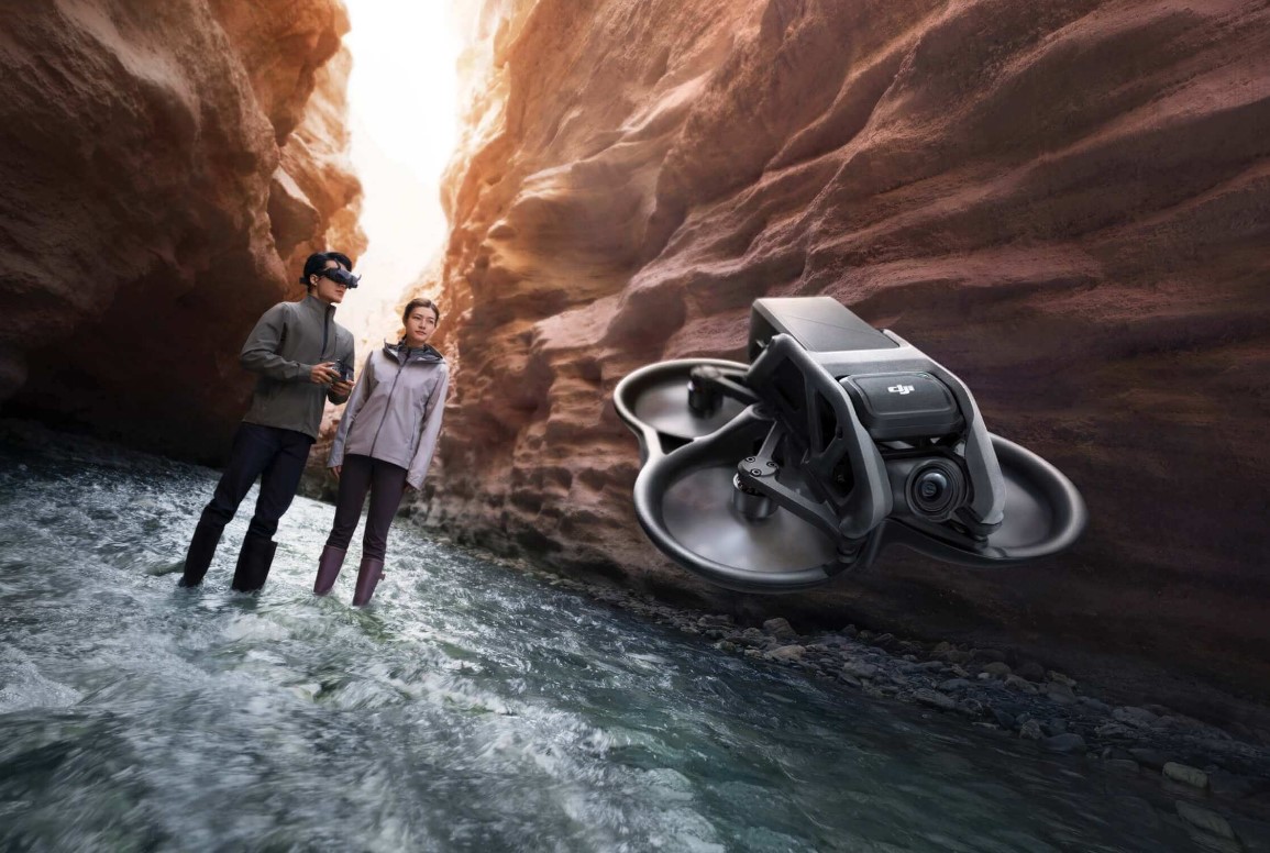 DJI Avata предлага FPV картина и 18 минути полет