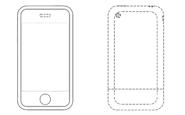 Анонимно искане за преразглеждане на два патента за дизайн на Apple