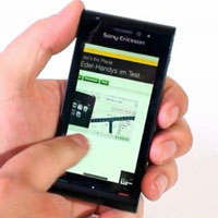 Видео на Sony Ericsson Idou