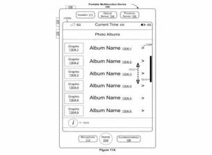 Apple патентова изчезваща лента за превъртане