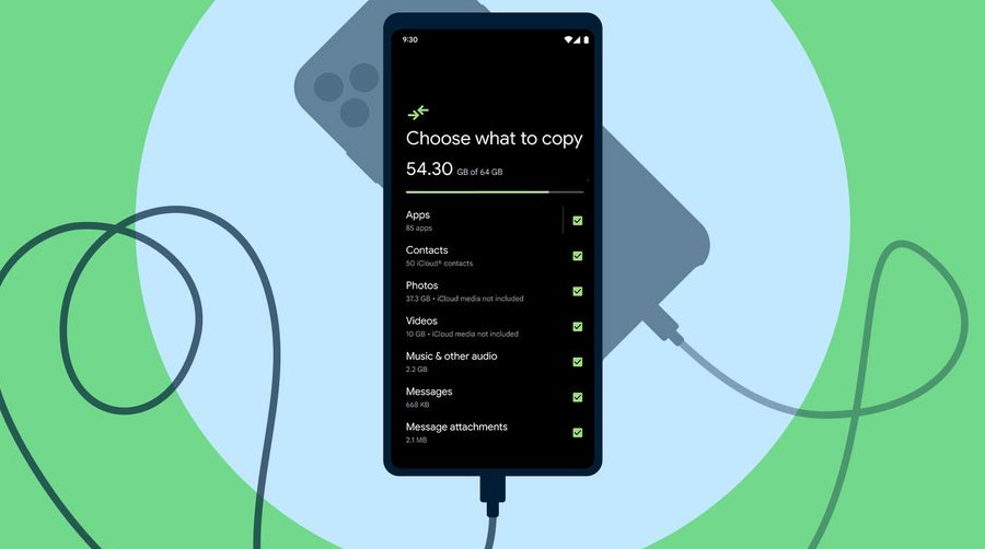 Приложението за iOS Switch to Android вече работи с всеки телефон с Android 12