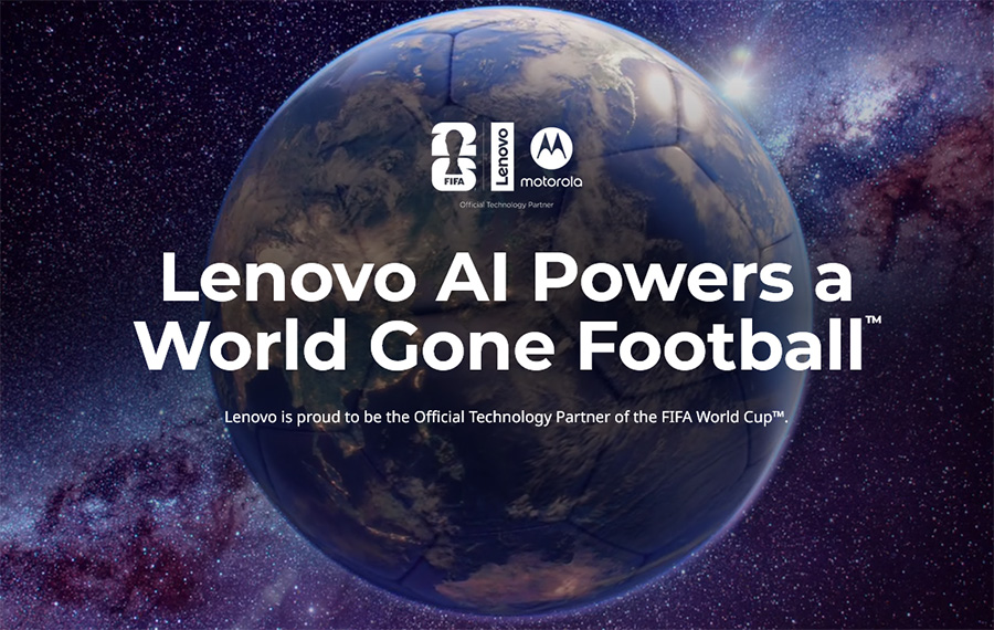 Технологии на Lenovo и изкуствен интелект ще подкрепят Световното първенство по футбол през 2026 г.