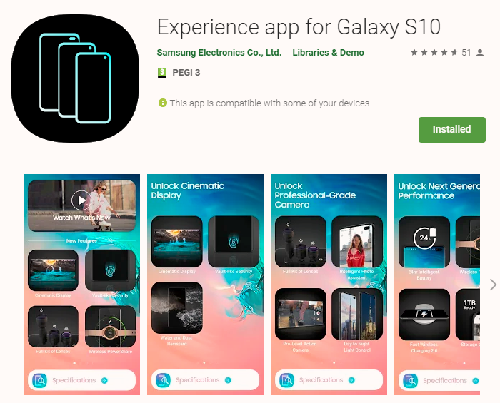 Изпробвайте Galaxy S10 с новото Experience приложение