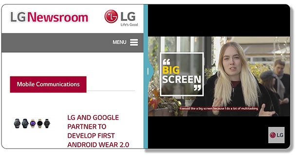 LG разкрива детайли за интерфейса на G6