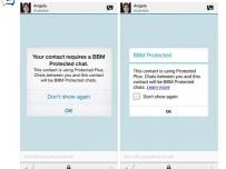BBM Protected вече работи при чат между различни платформи
