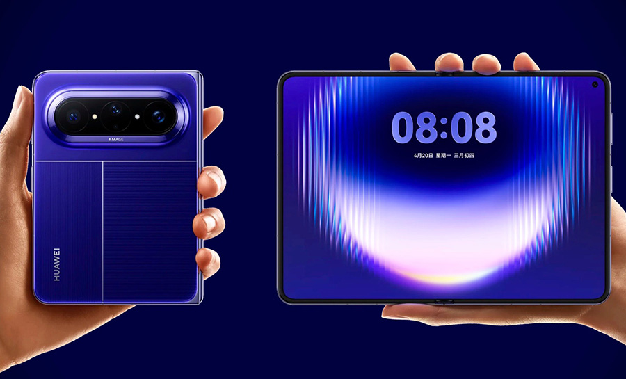 Huawei представи сгъваемия Pura X Max с 3:2 дисплей и камера с променлива бленда