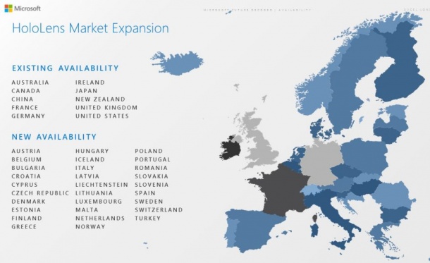 Microsoft започва да предлага очилата HoloLens в още 29 страни, включително България
