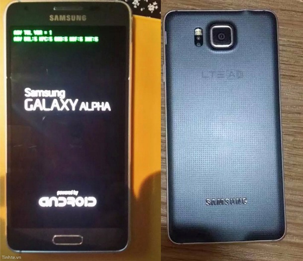 Още няколко снимки на Samsung Galaxy Alpha