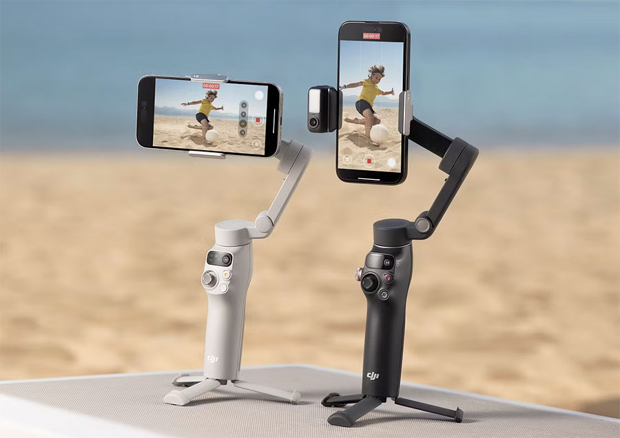 DJI Osmo Mobile 7 Pro може да следи движенията ви с всяко камера приложение