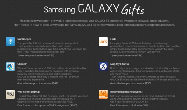 Samsung Galaxy S5 ще се продава с приложения на стойност 500 долара