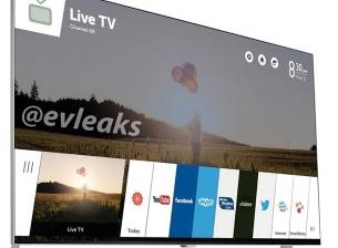 Снимка показва телевизора на LG с webOS
