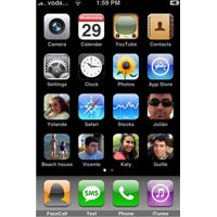 Бързо набиране чрез снимки за iPhone