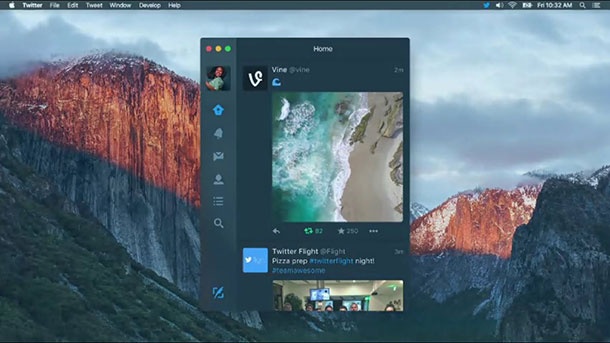 Twitter подготвя ъпдейт за приложението за Mac