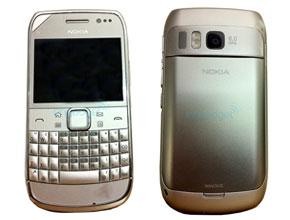 Първи снимки на Nokia E6