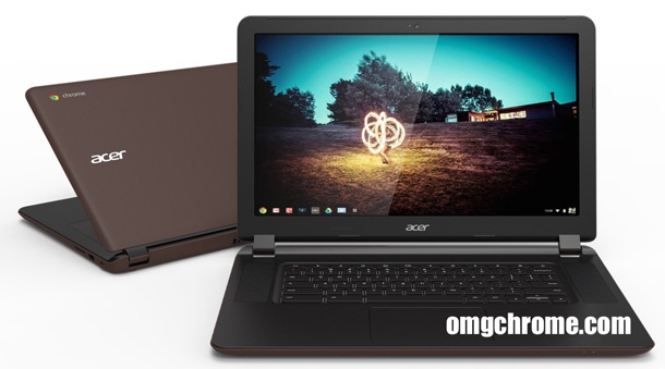 Acer готви нов модел Chromebook с 15,6