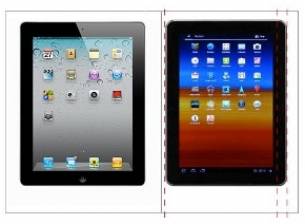 Apple e предоставил в съда некоректни изображения на Galaxy Tab 10.1