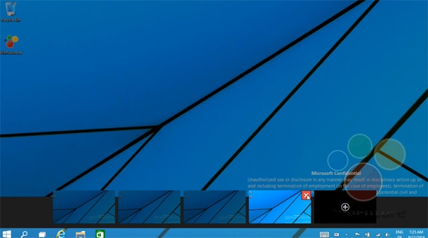 Ето как работи функцията за виртуални работни площи в Windows 9