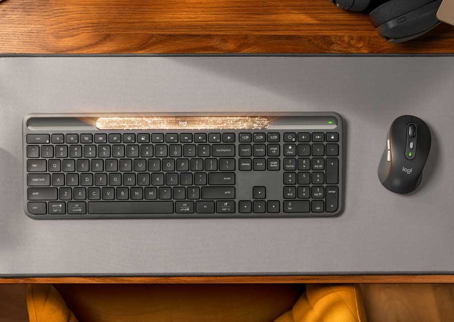 Logitech обяви нова клавиатура, която се зарежда със светлина